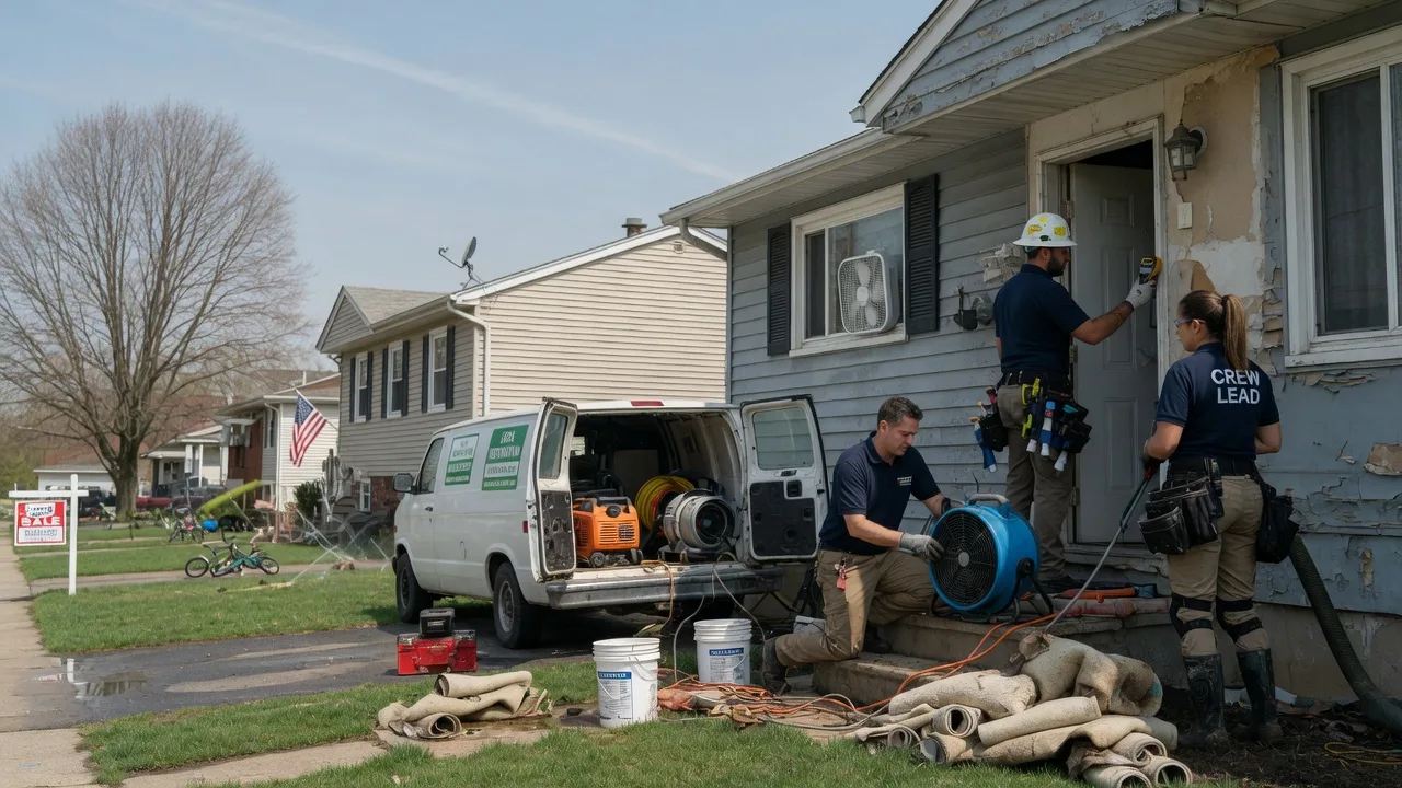 Flood Cleanup in Hughesville, MO near me