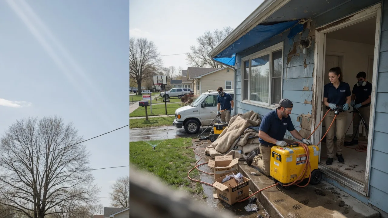 Basement Flood Cleanup in Hughesville, MO near me